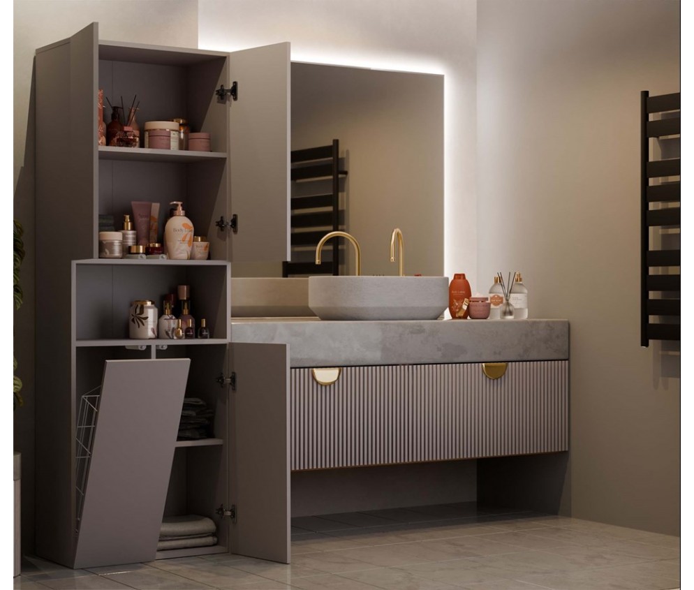 Słupek łazienkowy Nel 1K/DK GLINA