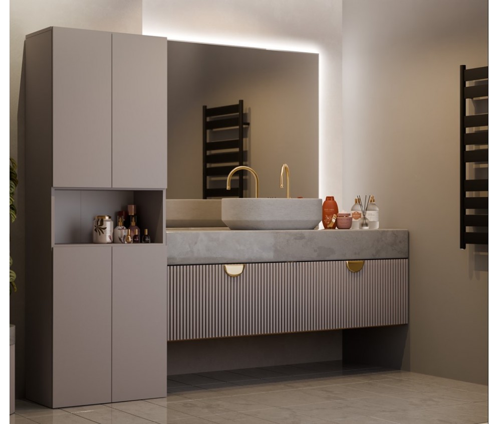 Słupek łazienkowy Nel 1K/DK GLINA