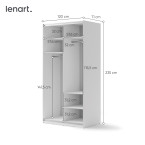 Szafa przesuwna 120 MAXI MX-01