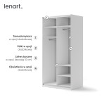 Szafa przesuwna 120 MAXI MX-01