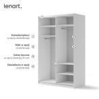 Szafa przesuwna 150 MAXI MX-02