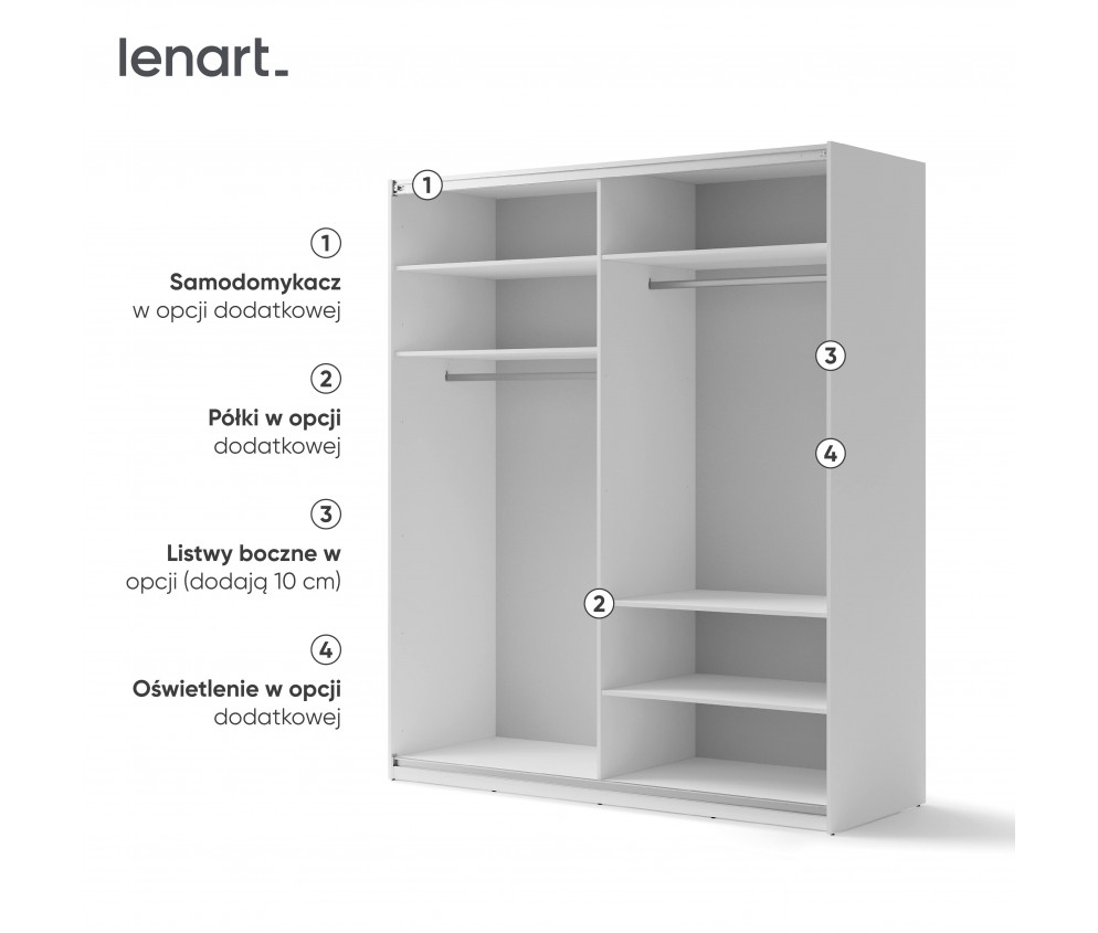 Szafa przesuwna 200 MAXI MX-04