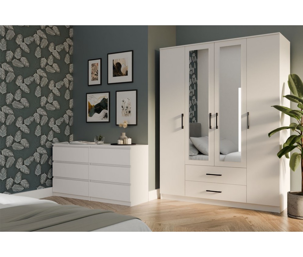 Szafa Romana 160X205L BIAŁY