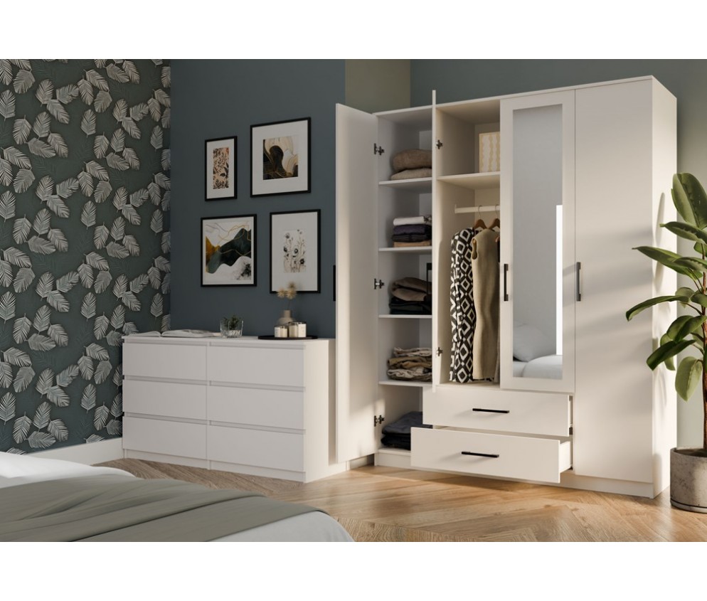 Szafa Romana 160X205L BIAŁY