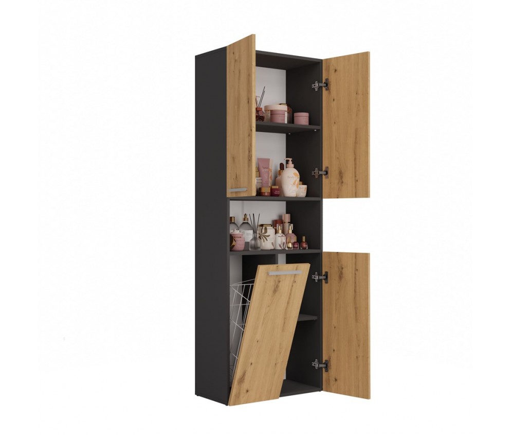 Słupek łazienkowy Nel 1K/DK ANTRACYT ARTISAN