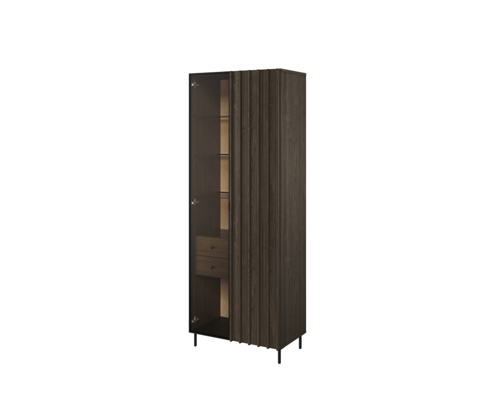 Witryna z oświetleniem PIEMONTE PE-02