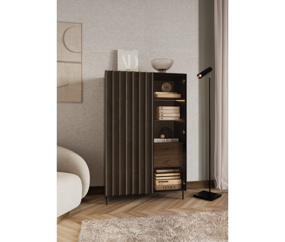 Witryna z oświetleniem PIEMONTE PE-06