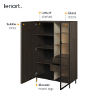 Witryna z oświetleniem PIEMONTE PE-06