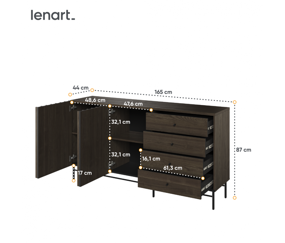 Komoda PIEMONTE PE-07