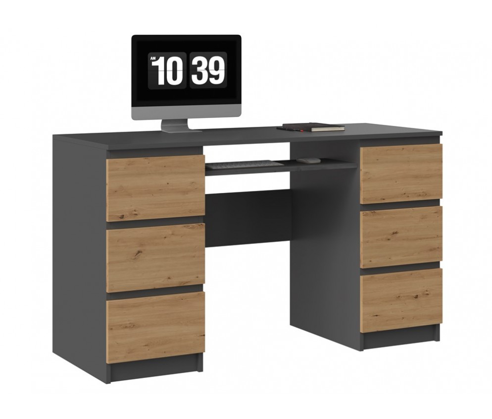 Biurko Kuba KUBA ANTRACYT ARTISAN