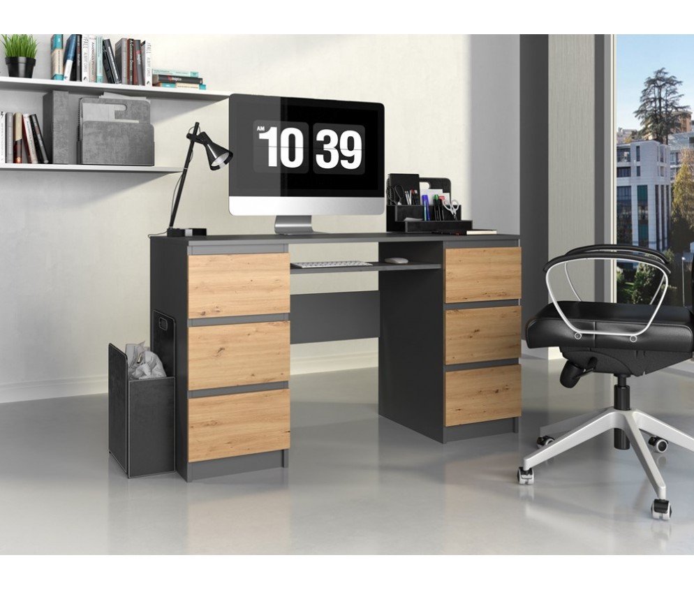 Biurko Kuba KUBA ANTRACYT ARTISAN