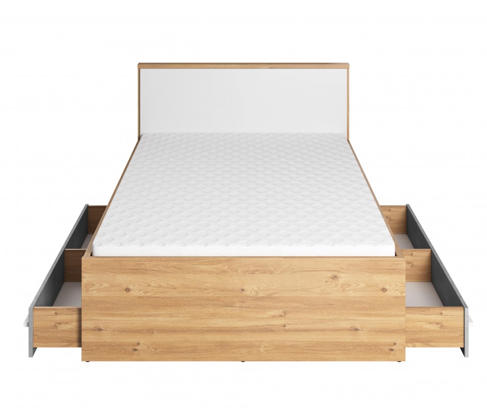 Łóżko 120 ze stelażem PLANO PN-10