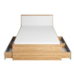 Łóżko 120 ze stelażem PLANO PN-10