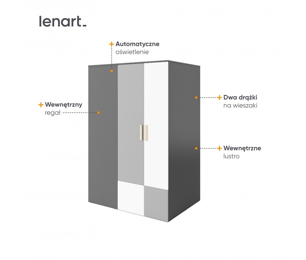 Szafa narożna POK PO-00P