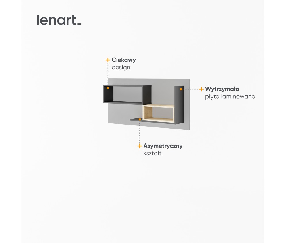 Półka wisząca POK PO-10