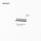 Półka wisząca POK PO-12