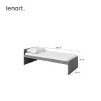 Łóżko górne z materacem POK PO-13