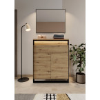 Komoda z oświetleniem QUANT GARDEROBA QG-02