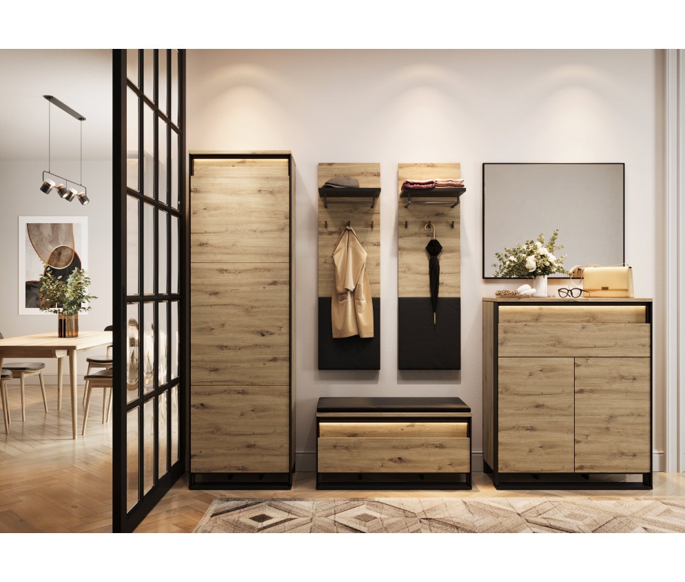 Kontener z oświetleniem QUANT GARDEROBA QG-03