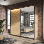 Szafa przesuwna z oświetleniem QUANT SYPIALNIA QS-01