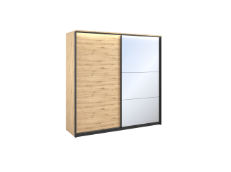 Szafa przesuwna z oświetleniem QUANT SYPIALNIA QS-01