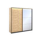 Szafa przesuwna z oświetleniem QUANT SYPIALNIA QS-01