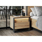 Stolik nocny z oświetleniem SYPIALNIA QS-03