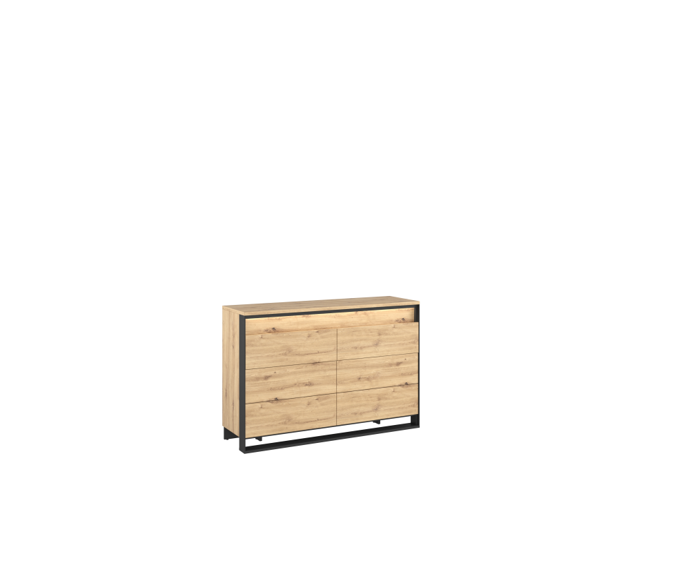 Komoda z oświetleniem QUANT SYPIALNIA QS-04