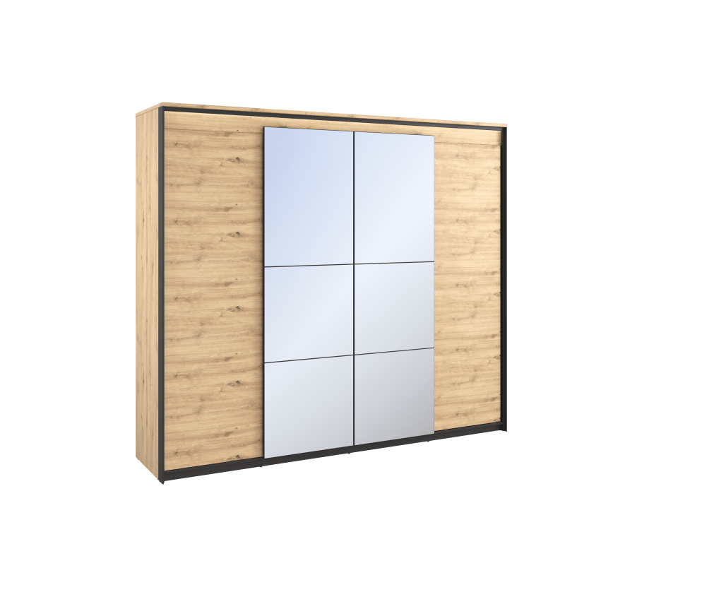 Szafa z oświetleniem SYPIALNIA QUANT QS-05