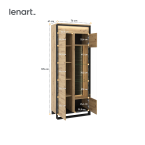 Witryna z oświetleniem QUANT QA-03