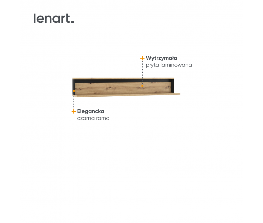 Półka wisząca QUANT QA-05