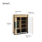 Witryna z oświetleniem QUANT QA-06