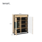 Witryna z oświetleniem QUANT QA-06