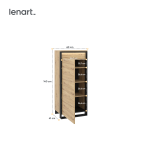 Szafka z oświetleniem QUANT QA-07