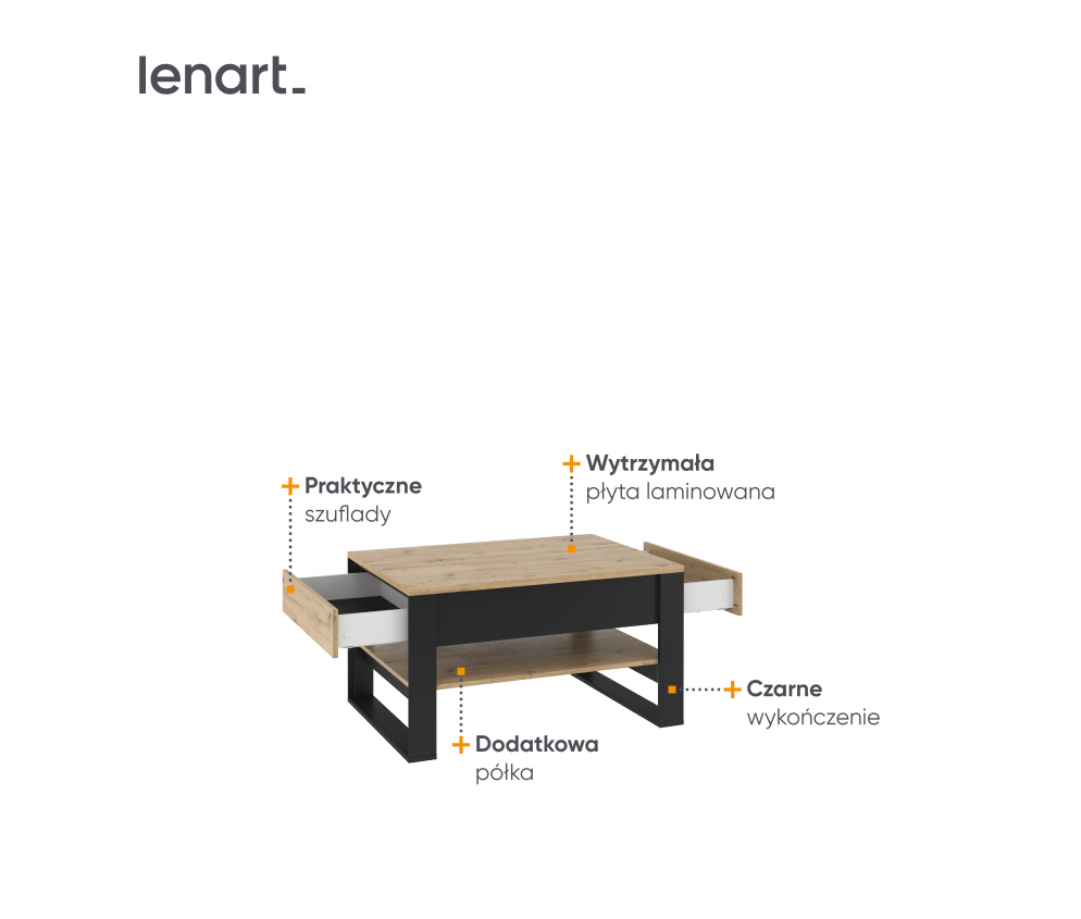 Stolik kawowy QUANT QA-09