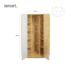 Szafa narożna QUBIC QB-01