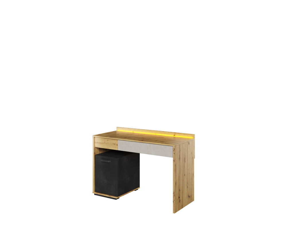 Biurko z oświetleniem QUBIC QB-08