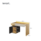 Biurko z oświetleniem QUBIC QB-08