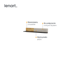 Półka wisząca QUBIC QB-09