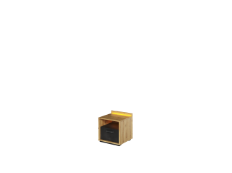 Stolik nocny z oświetleniem QUBIC QB-10