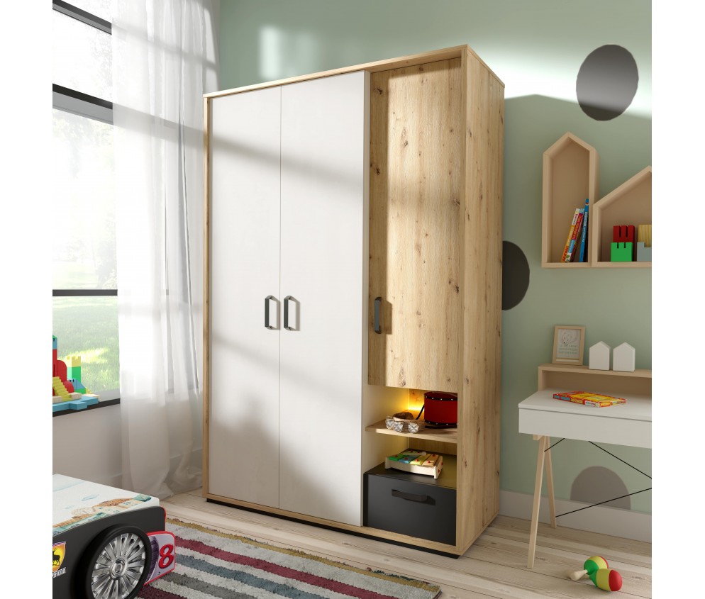 Szafa z oświetleniem QUBIC QB-02