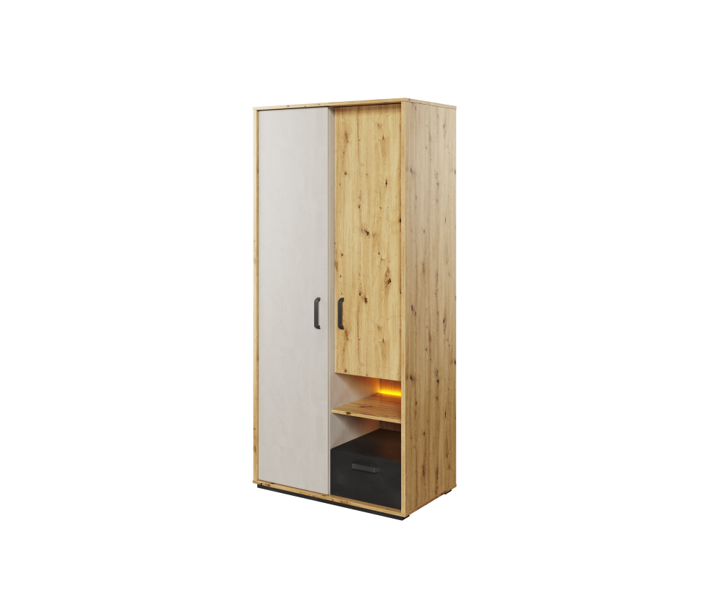 Szafa z oświetleniem QUBIC QB-03