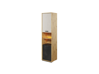 Regał z oświetleniem QUBIC QB-04