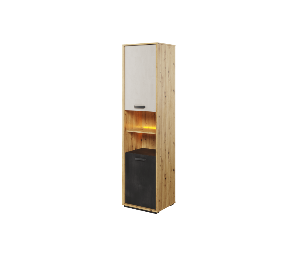 Regał z oświetleniem QUBIC QB-04