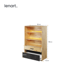 Regał z oświetleniem QUBIC QB-06