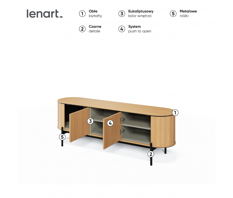 Szafka RTV ROTTO RT-05