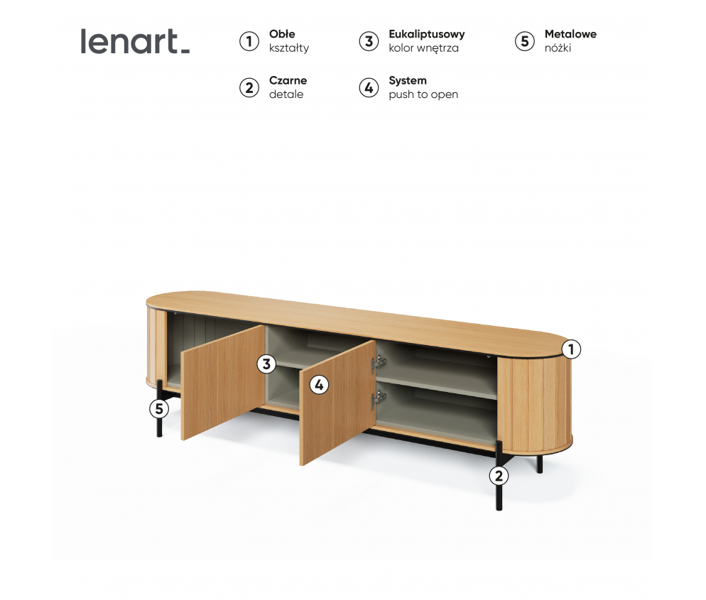 Szafka RTV ROTTO RT-06