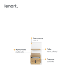 Stolik nocny SIMI MS-08P