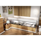 Łóżko z materacem SIMI MS-09L