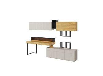 Zestaw mebli TEEN FLEX SET-01